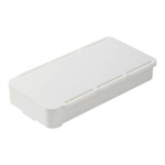 Self-adhesive drawer - white - 220x85x30mm - desk organizer for pens and small items