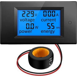 100A Current Voltage Power Meter - AC80-260V - Wattmeter