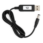 12V power supply from USB plug - 5V to 12V - DC 3.5/1.4mm