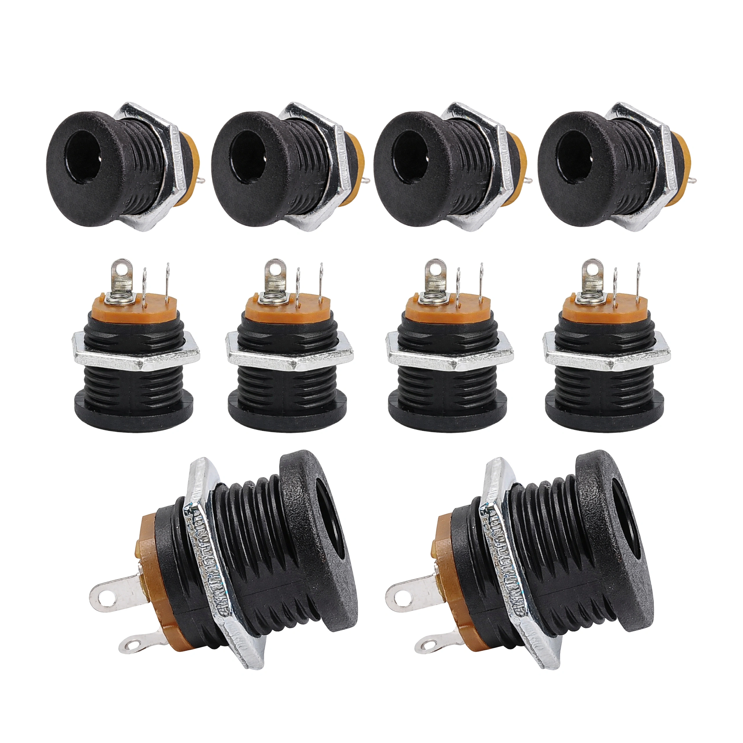 Gniazdo DC 2,1/5,5mm - wkręcane