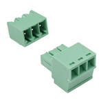 KF2EDG 3 pin detachable terminal strip 15EDG - 3.5mm raster - male and female