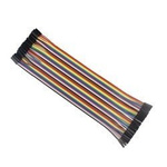 DuPont F-F jumper cables 40 pcs 20cm - female/female