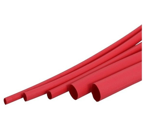 Heat shrinkable tubing 3:1 with adhesive Ø4.8mm / 6mm 1mb - red - waterproof