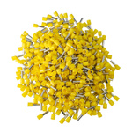 Cable terminal VE0508 sleeve with insulation - yellow 1mm2 - 100pcs - Konektor