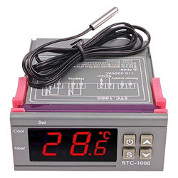 Controller, temperature controller STC-1000 - 220V - 50 to 99°C - thermostat