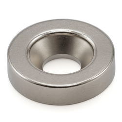 Magnes 20x3,5-5mm pierścieniowy N35 - magnes neodymowy