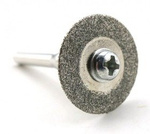 Metal circular saw - 30mm - diamond blade - for dremel, mini rubber band saw