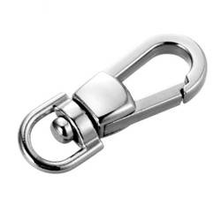 Metal swivel carabiner 40x16mm - Carabiner for keys - Survival