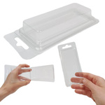 Blister Packaging 1.9x5.8x13 - Bendable - PVC - Transparent Packaging