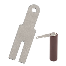 Welding sheet for 1 cell - shape 'Y' - for soldering and welding 18650 cells