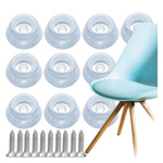 Anti-slip pad for chair 1,8x1,7cm10pcs-furniture legs for screw