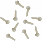 Nylon screw M4x20mm - 10 pcs - for screwdriver