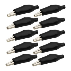 Measurement Insulated Crocodile Black 35mm 10pcs Frog In Insulation