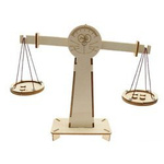 Wooden scales for children - DIY - balance - Educational toy