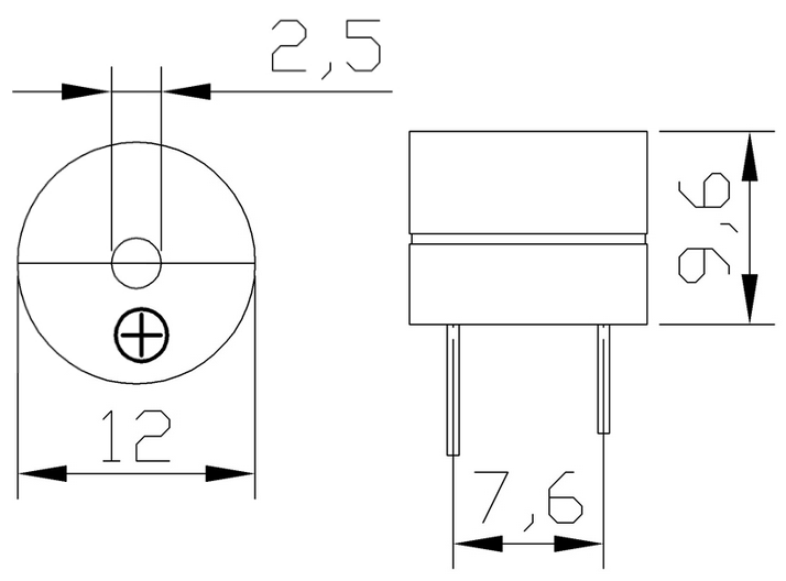 aktywny buzzer 5V