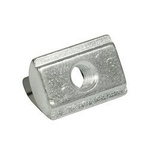 Nut M8 with lock - spring - key - for aluminum profiles - TSLOT, T-NUT, TNUT