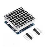 LED matrix 8x8 compact with driver MAX7219 - LED red