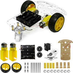 2WD RT-5 robot chassis - 210mm - 2 motors - Arduino chassis