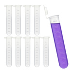 Plastic Centrifuge Test Tubes 10ml 10pcs With Measurement and Stopper For PCR
