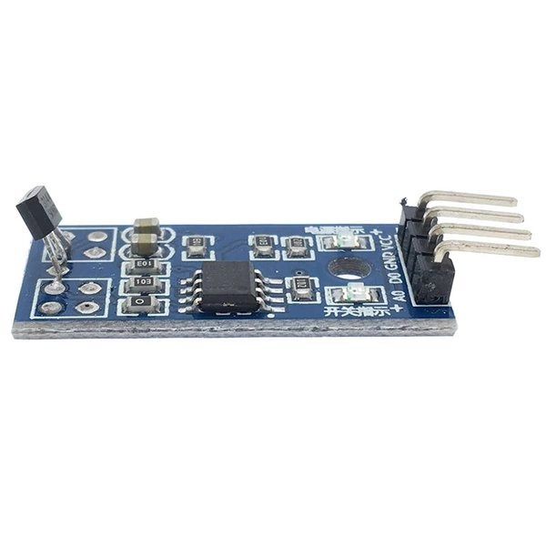 Motor speed measurement module on LM393 - Hall sensor 3144E - 4pin