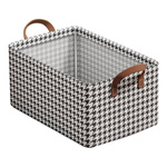 Clothes Organizer Folding Clothes Basket in Grille 47x28x20cm