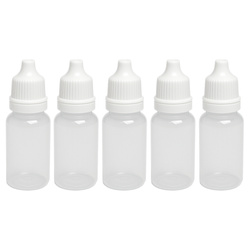 Bottle With Dropper 10ml - Applicator - Liquid Dispenser 5pcs
