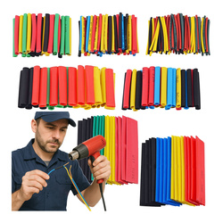 Set of 164 pcs heat shrink tubing - color - 1 to 14 mm - heat shrink tubing