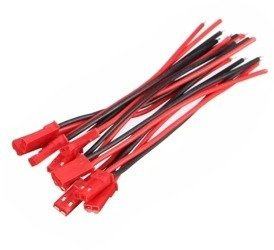 Wtyk JST - BEC z przewodem - 10 szt - żeński 110mm - (female)