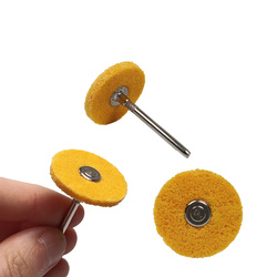 Polishing Disc 28mm - 240# yellow - Nylon Head - Polisher