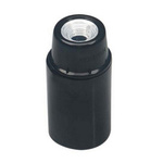 E14 Bakelite socket - black - Plastic socket