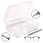 Set of Replacement Eyeglass Nose Pads 10 Pairs Silicone Nose Pads with Wands