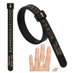 Jewelers' Measure for Rings Finger Measurement Black
