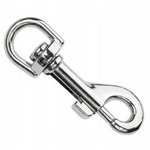 Metal carabiner with swivel 45x16mm - Lanyard carabiner - Survival