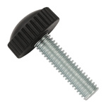 Knurled knob M4x20mm - knob, bakelite head screw