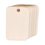 Mini Plywood 50x32mm 2.5mm Label for Carving Painting Laser Cutting 5pcs
