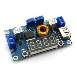 Przetwornica XL4015E - 5A - 1,3V-30V Step down - z woltomierzem i amperomierzem