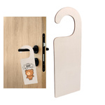 Wooden Room Door Hanger Plywood Plaque for Decorating 22.5x8