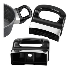 2x Uchwyt do Garnka Garnków Rączka Ucho Czarna Uniwersalna Wymienna M6