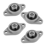 Łożysko Samonastawne KFL08 8 mm w Metalowej Obudowie – Podpora Wałka – 4 sztuki