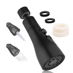 Faucet Extension for Faucet- Swivel Kitchen End Black