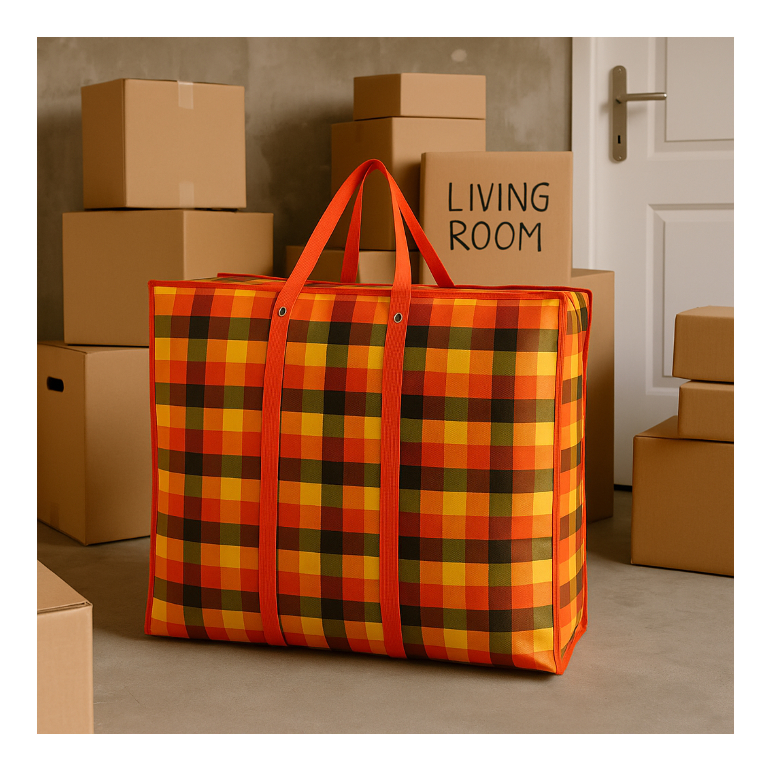 Bazarowa torba gospodarcza 90x54x23 cm - widok ogólny