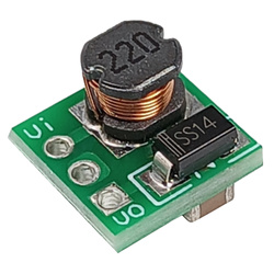 Mini Step-Up 0.9-3.3V to 3.3V Stabilized Power Supply Module - 11x11mm