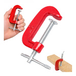 Ścisk Stolarski Typ G Zacisk 2' - Śrubowy Metalowy - Bardzo Mocny Imadło