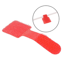 Cable organizer - 20x55mm - Velcro with adhesive backing