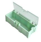 Storage box for SMD components - 75x30x22mm with lid