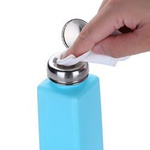 ESD dispensing bottle 200ml - with pump - blue - dispenser