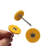 Polishing Disc 28mm - 240# yellow - Nylon Head - Polisher