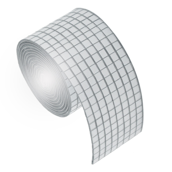 Mozaika szklana srebrna – widok mozaiki z bliska