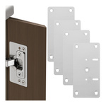 Hinge Repair Panel 90x44mm Sheet 0.5mm Furniture Repair Plate - Set of 4 pieces