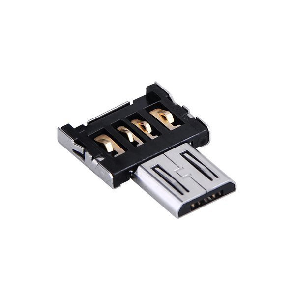 Adapter OTG umożliwiający podłączenie akcesoriów USB do urządzeń micro USB